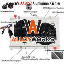 3 Reihe Kühler & Lüfter Für 88-94 NISSAN SILVIA 240SX 200SX 180SX S13 SR20DET 94