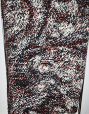 Stoff Rest WO weiß grau