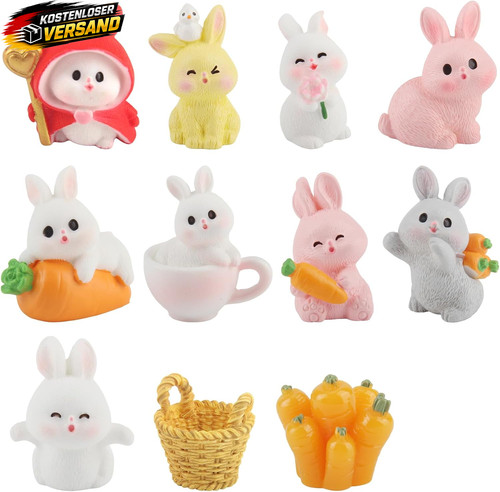 Miniatur osterhasen set - set, 11