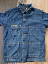 Oregon Prison BLUE Jeans JACKE gefüttert
