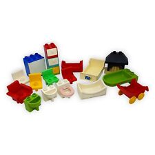 Lego Duplo Sonderteile Stühle Kamera Topf Toilette Stamm Kanne Stern Baum Stein