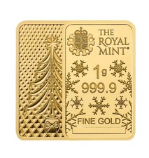 1g Gold Barren Royal Mint