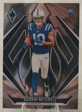 Adonai Mitchell RC Rookie 2024 Panini Phoenix Football Indianapolis Colts #153