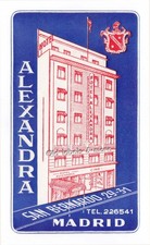 x2283  Hotel Alexandra MADRID
