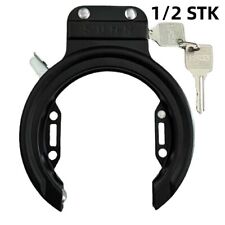 Fahrrad Rahmenschloss Solid E-Bike Schloss Stahl rahmenbefestigung schwarz