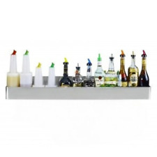 Speed Rack Halter für 10 Flaschen Edelstahl Cocktail Bar Tresen Wandhalter