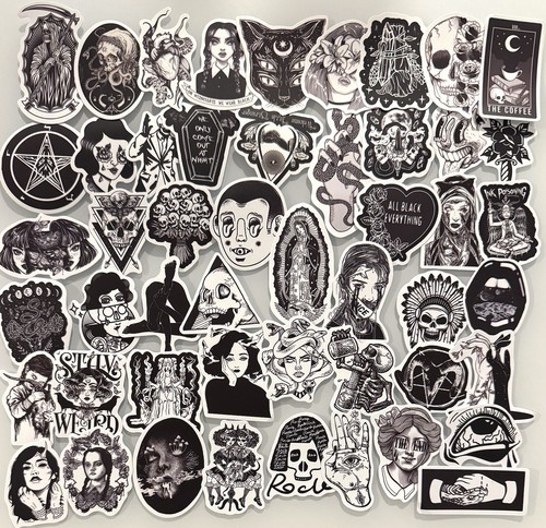 Stickerbomb 50x totenkopf - stickerbomb,
