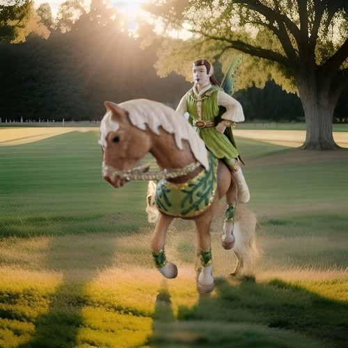 Schleich bayala elfe pferd - schleich, zu