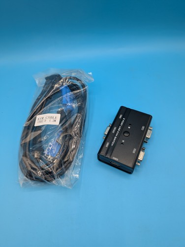 Vga kvm switch umschalter box - switch,