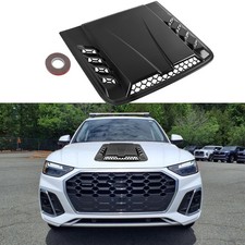 Für Audi Q5 Q3 Q7 Auto Luftstrom Lüftung Motorhaube Haube Scoop Cover Vent Dekor