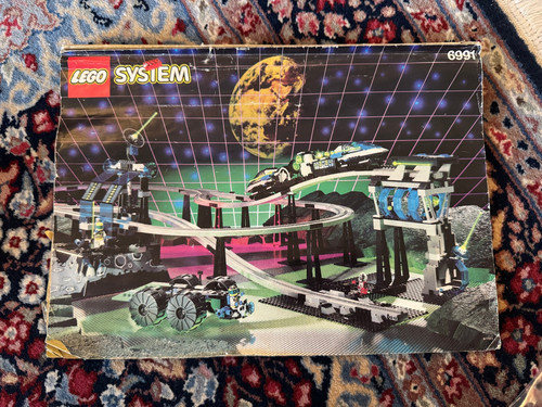 Lego space monorail transport - lego,