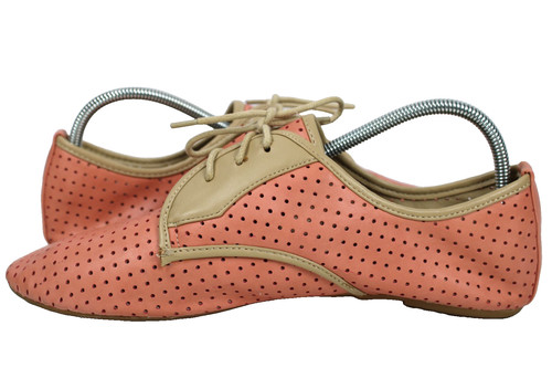 Damen leder ballerinas - leder,