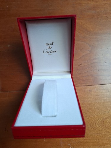 Cartier vintage uhren box - cartier,