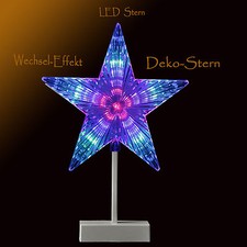 Adventsstern Weihnachtsstern LED Weihnachtsschmuck Bunt Leuchtstern Farbwechsel