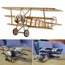 Fokker Dr.1 Slow Flyer Modellflugzeug Kit 1:20 RC Flugzeugmodell Baukasten Holz