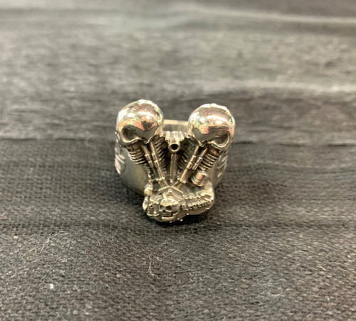 Harley davidson ring sterling - ring,