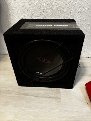 Alpine subwoofer bassbox - alpine,