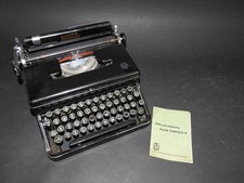 alte Klein Torpedo 18  Vintage Schreibmaschine mit Anleitung