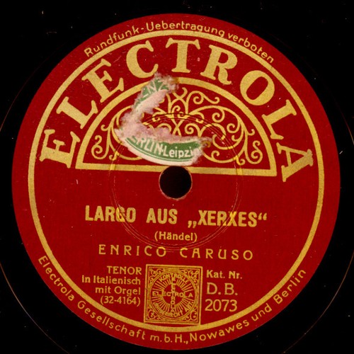 Enrico caruso auf - 4x,