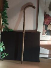 Wanderstock mit 6 alten Stocknägeln, Tirol, Mittenwald mit Metallspitze