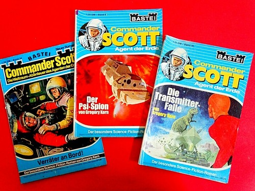 Paket heftromane commander - paket, 3x