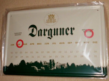 Blechschild Darguner - Bier