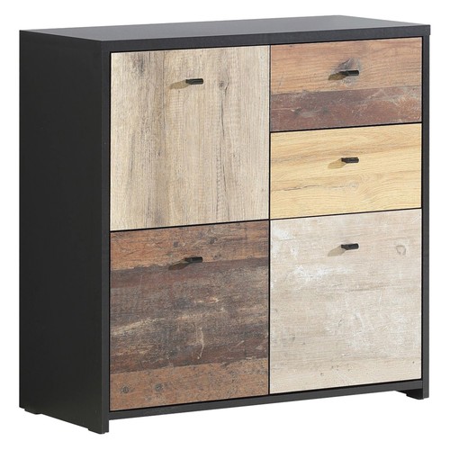 Kommode eiche pinie mix - eiche,