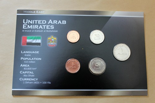 Kursmünzensatz united arab - united,