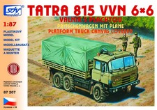 SDV 87207 Tatra 815  VVN 6x6 Militär ,Plastikbausatz 1/87, H0,