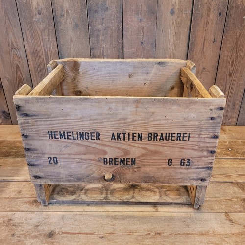 Alte bierkiste hemelinger - alte,