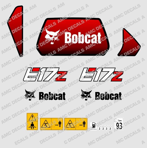 Bobcat e17z mini bagger - bobcat,