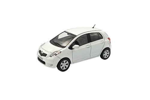 Toyota yaris white 43 - yaris,