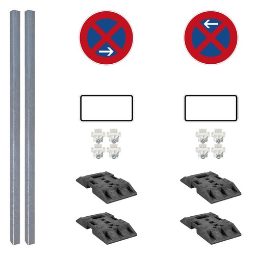 Haltverbotszonen set - haltverbotszonen,