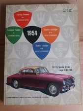 Automobil Revue Katalog 1954 -
