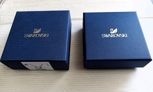 Leere blaue swarovski karton - blaue,