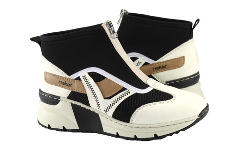 Rieker damen halbschuhe - rieker, gr.39