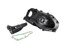 Vespa GTS 125 Variodeckel & Ölwanne SCHWARZ HOCHGLANZ mit Schauglas! ORIGINAL!