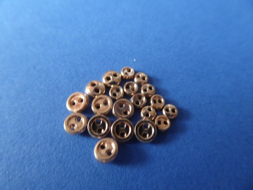 Knopf metall gold - metall, bronze