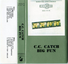 C.C.CATCH "BIG FUN" EGYPT K7 MC CASSETTE TAPE ALBUM EGYPT 1988 / + + RARE ++