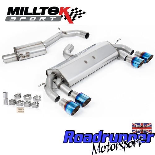 Milltek golf mk7 auspuff ab - golf, r