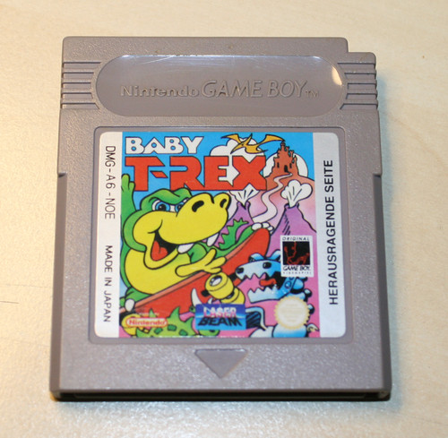 Baby rex nintendo game - t-rex,
