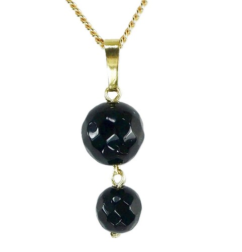 Natur onyx anhänger oder - natur,