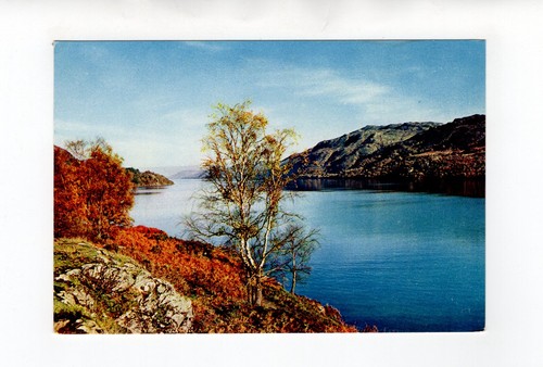 Ansichtskarte loch ness near - ansichtskarte,