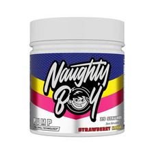 Naughty Boy Pump Pre-Workout 400 g Training Booster L-Citrullin Muskelaufbau