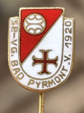 alte Nadel vom Spielvereinigung 1920 Bad Pyrmont Niedersächsischer FV emailliert