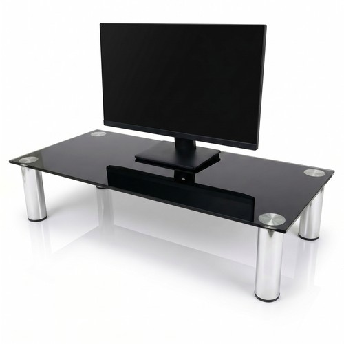 Tisch 100cm glasaufsatz - tisch,