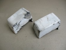 Ford Capri Stoßstangenhorn Horn Gummi vorne links und rechts Set