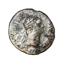 Domitian 76AD,AR Denarius