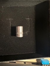 neuwertige Wechselhülse, Ernstes Design, EDvita, Edelstahl + Zirkonia, AN 261