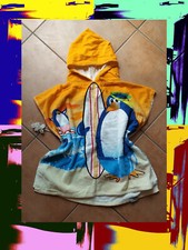 Crivit Beach Kapuzenhandtuch Handtuch Kapuze Kapuzenbadetuch Frottee Badeponcho